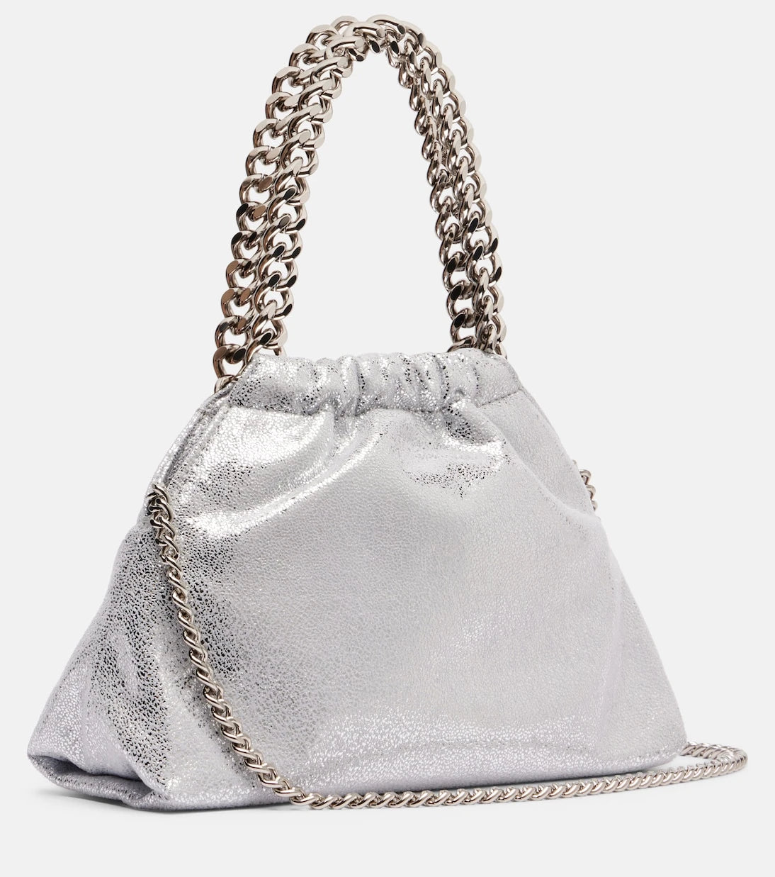 Stella McCartney - Falabella Small metallic tote bag