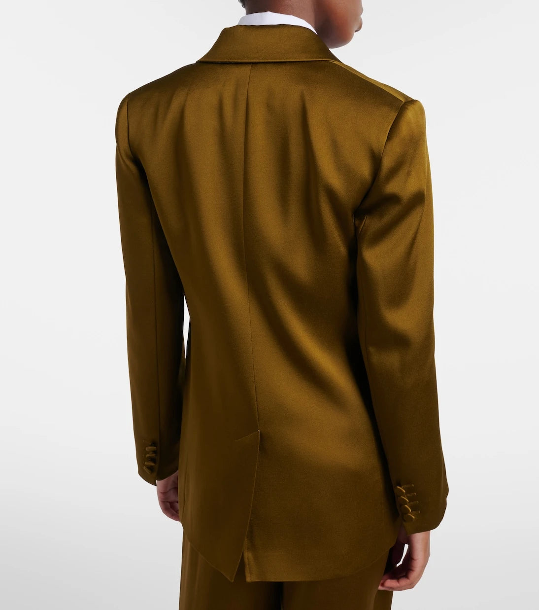 Max Mara - Crêpe satin blazer