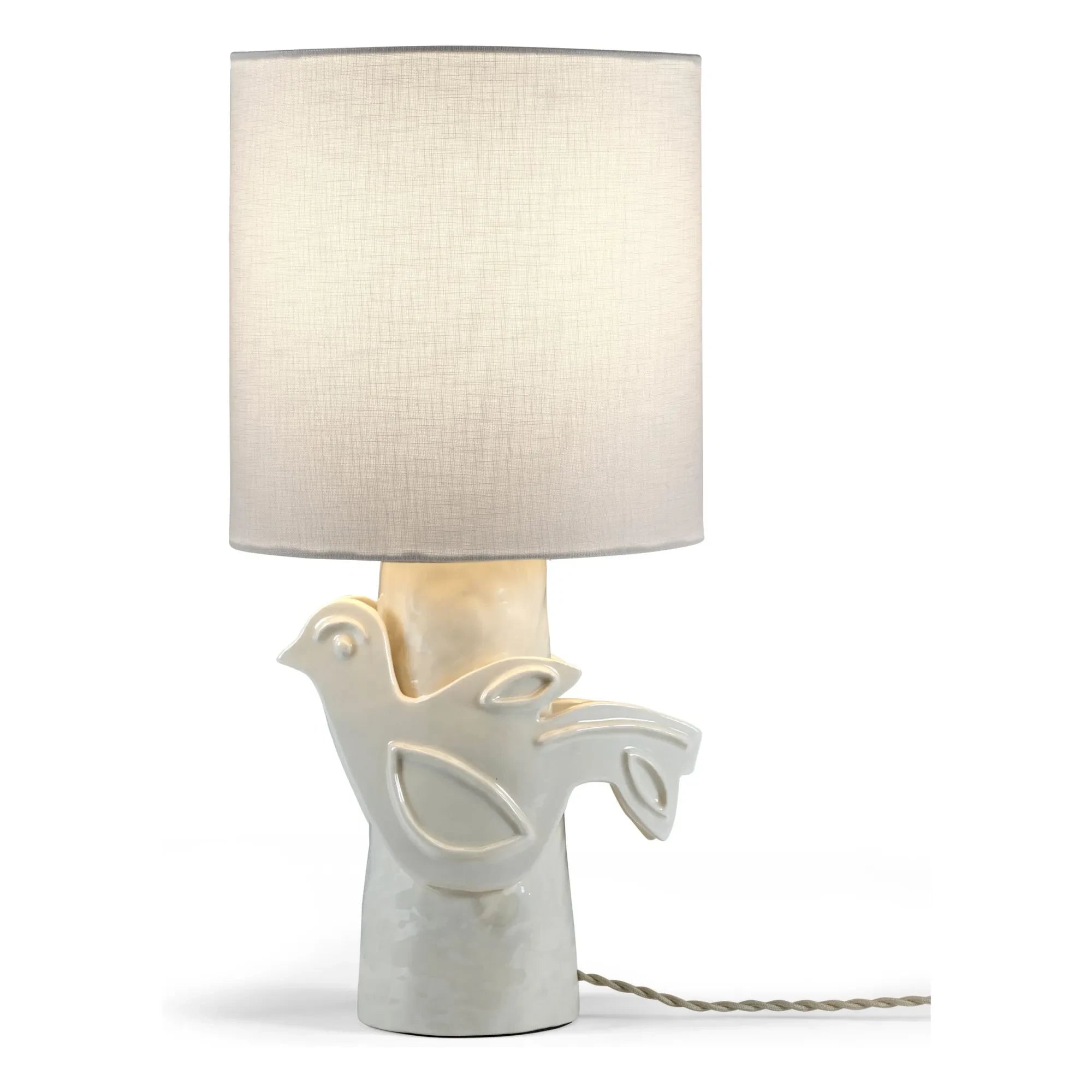 Serax - Paloma stoneware table lamp, Marie Michielssen | White