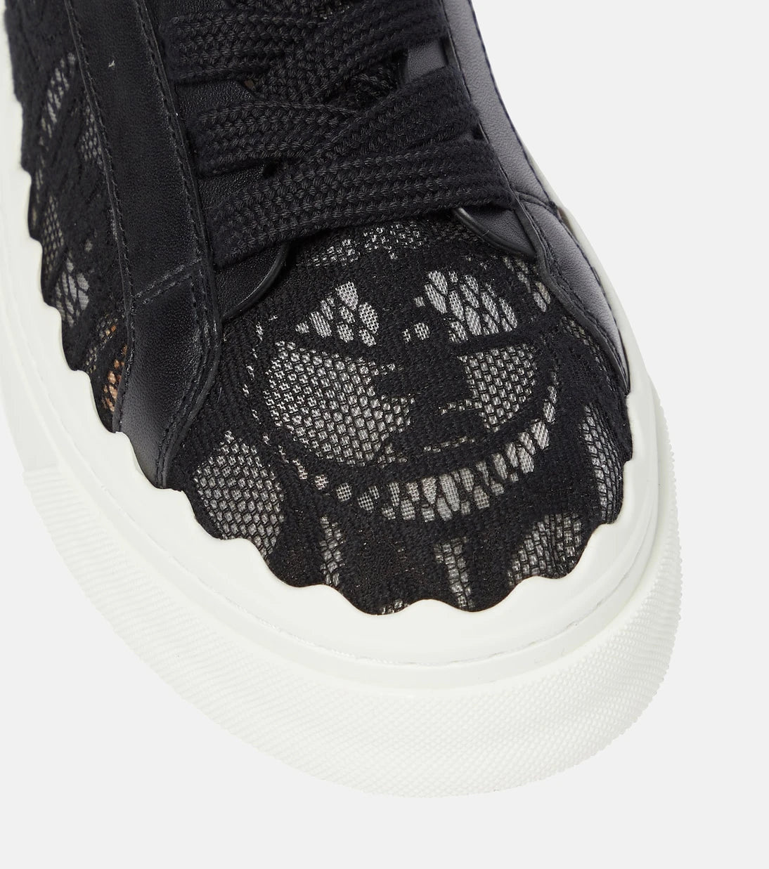 Chloé - Lauren lace sneakers
