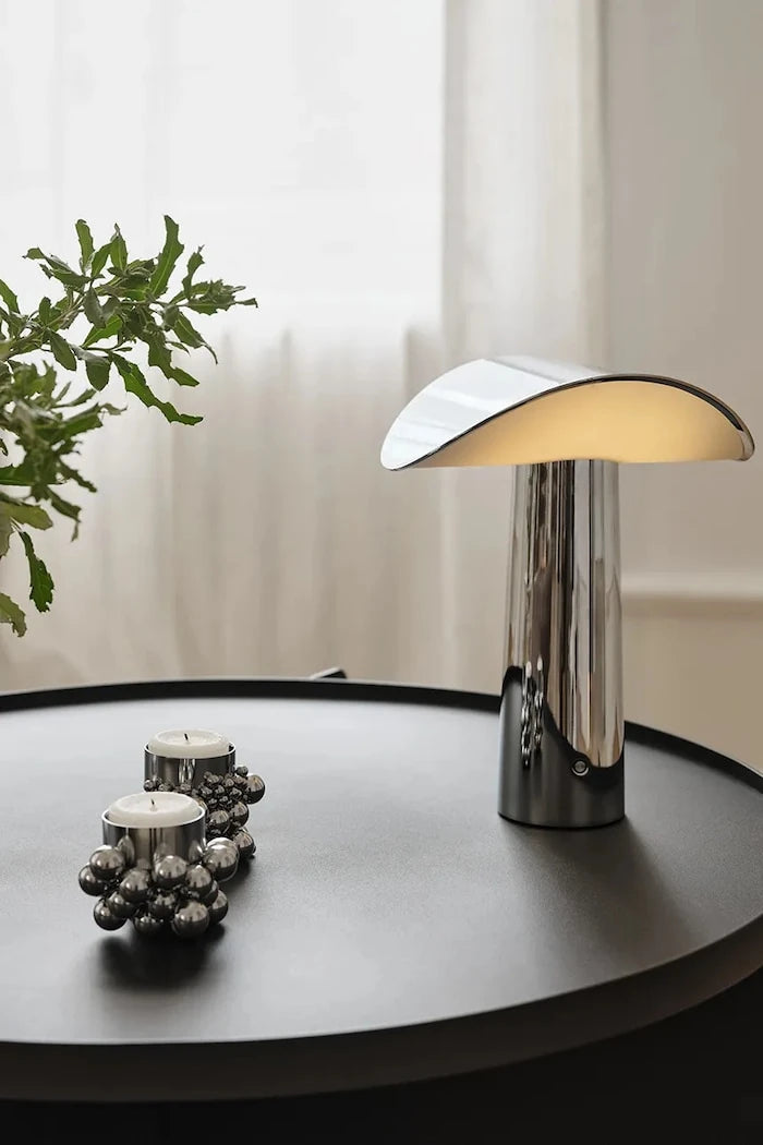 Gejst paslanmaz çelikten LED lamba 22,5 x 17,5 x 16,5 cm