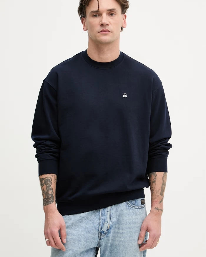 United Colors of Benetton Erkek Pamuklu Sweatshirt