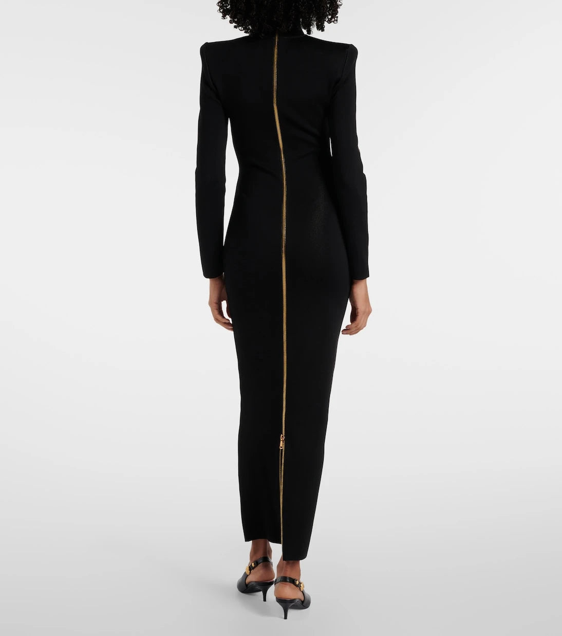 Balmain - Knitted maxi dress