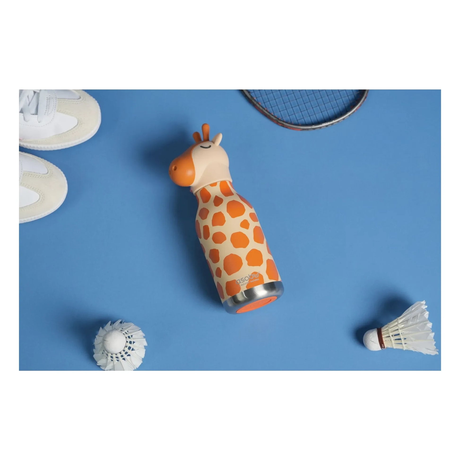 Asobu - Giraffe stainless steel water bottle | Orange