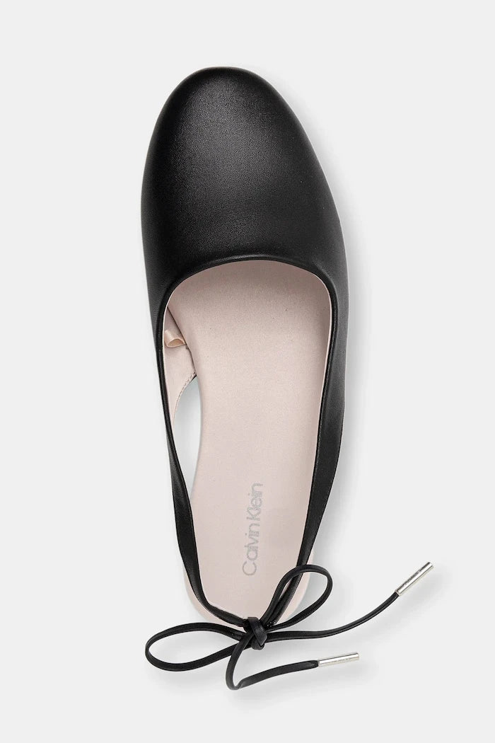Calvin Klein BALLERINA SLING BACK LTH Deri Balerin