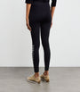 Max Mara Black Logo Leggings