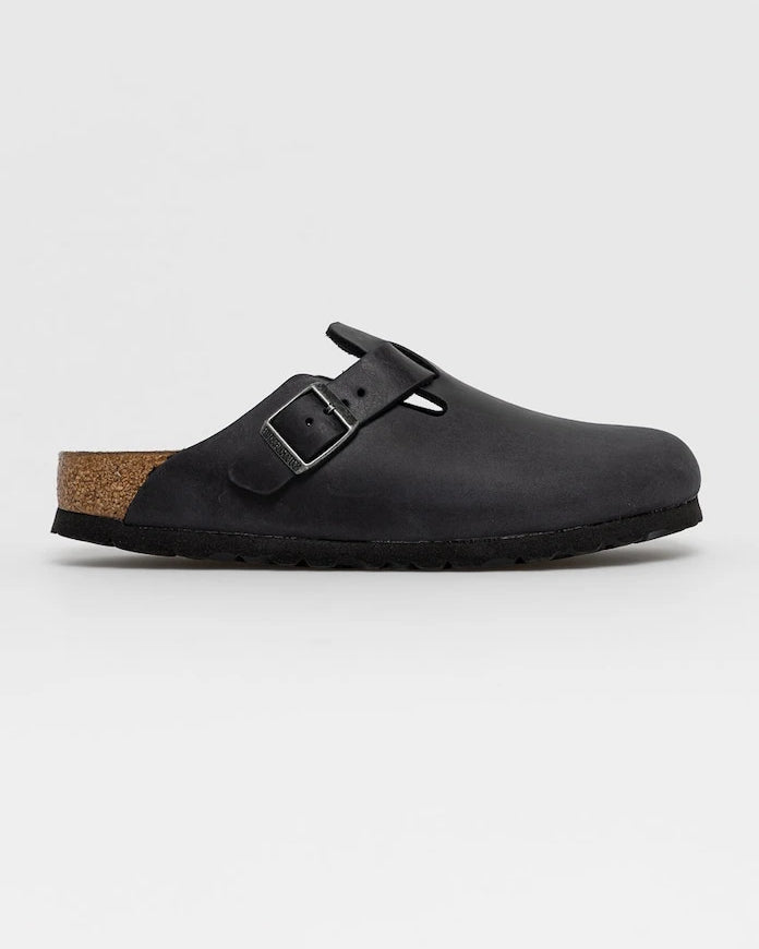 Birkenstock Boston Deri Terlik
