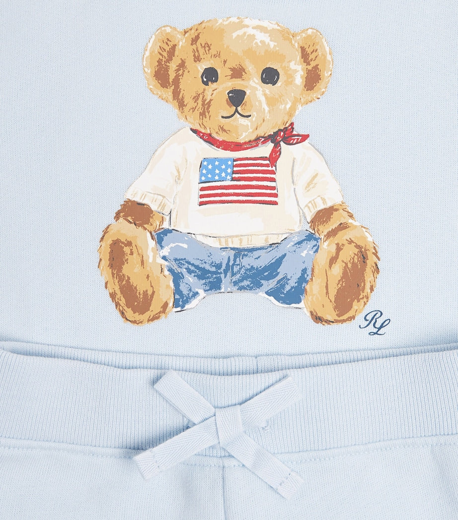 Ralph Lauren Kids Cotton-Blend Sweatshirt and Sweatpants Set (3-24 Months)