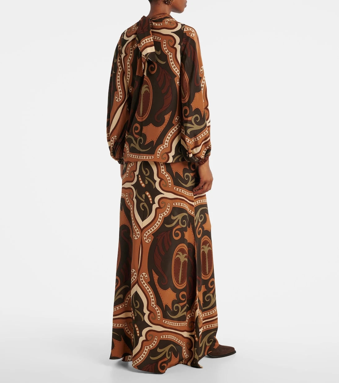 Johanna Ortiz - Printed silk blouse