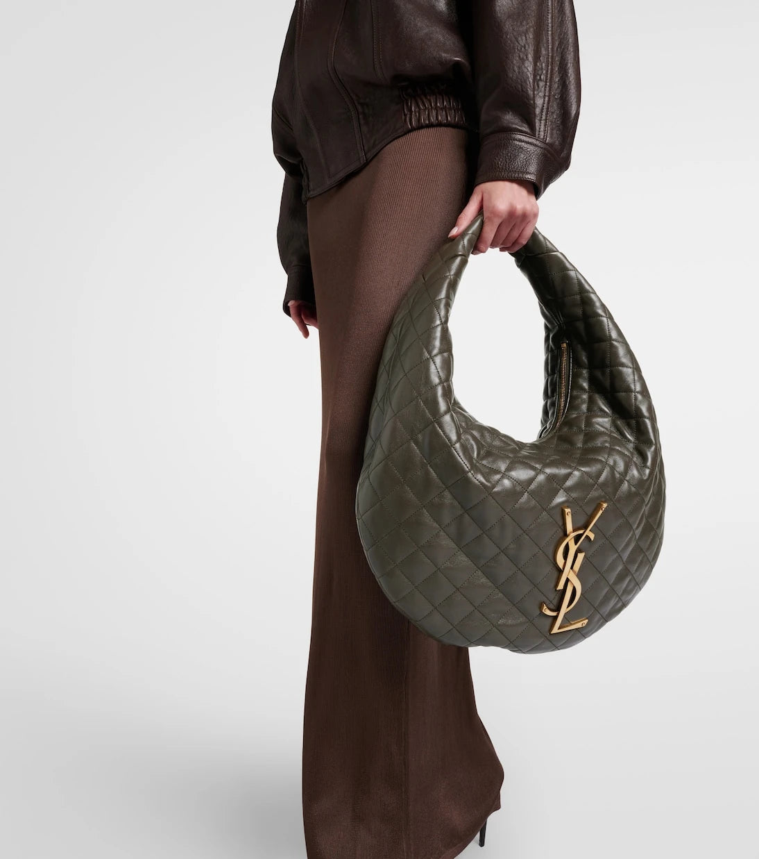 Saint Laurent - Icare Medium leather shoulder bag