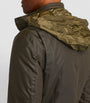 Barbour Green Hooded Wax Jacket
