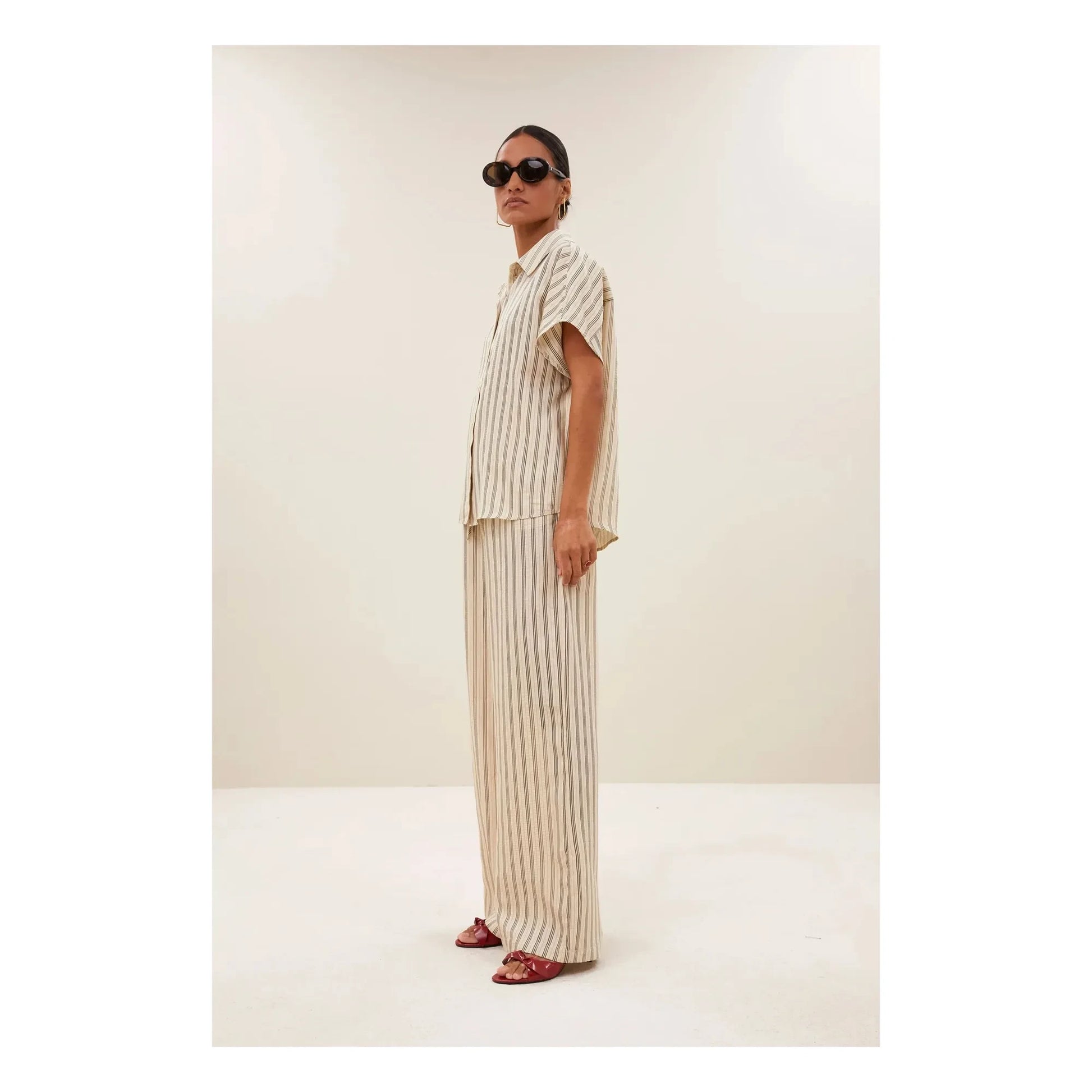 By Bar - Barley stripes shirt | Black