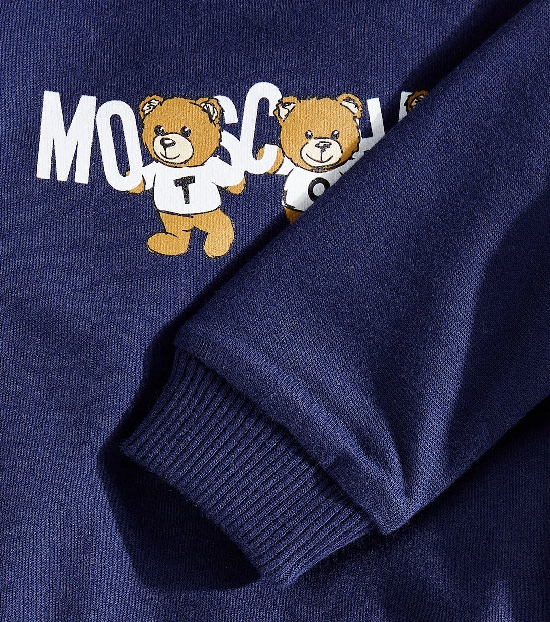 Moschino Kids - Baby printed cotton sweatshirt