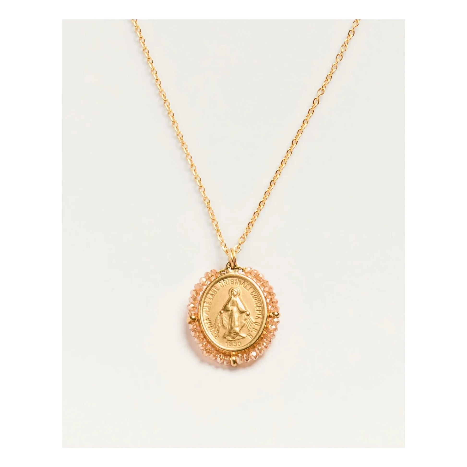 Palas - Santa Maria Shiny necklace | Peach
