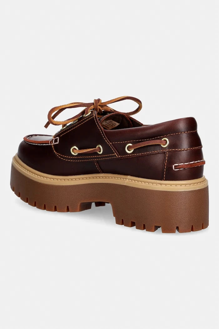 Timberland мокасини дамски от кожа