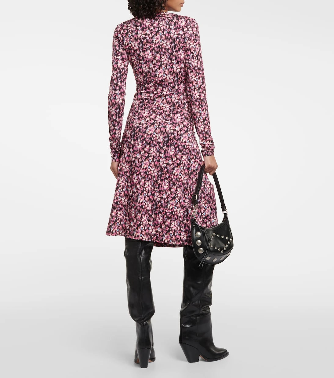 Marant Etoile - Lania printed jersey midi dress