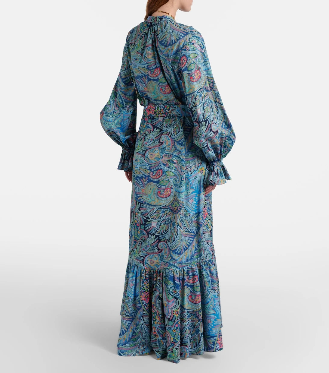 Etro - Paisley cotton-blend shirt dress