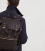 Brunello Cucinelli Leather Flap Closure Backpack
