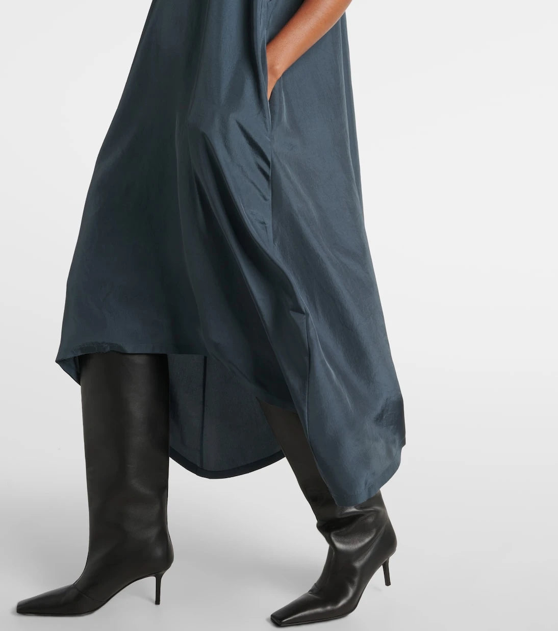Acne Studios - Asymmetric satin dress