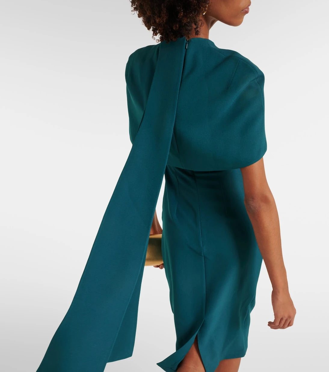 Safiyaa - Kalika caped midi dress
