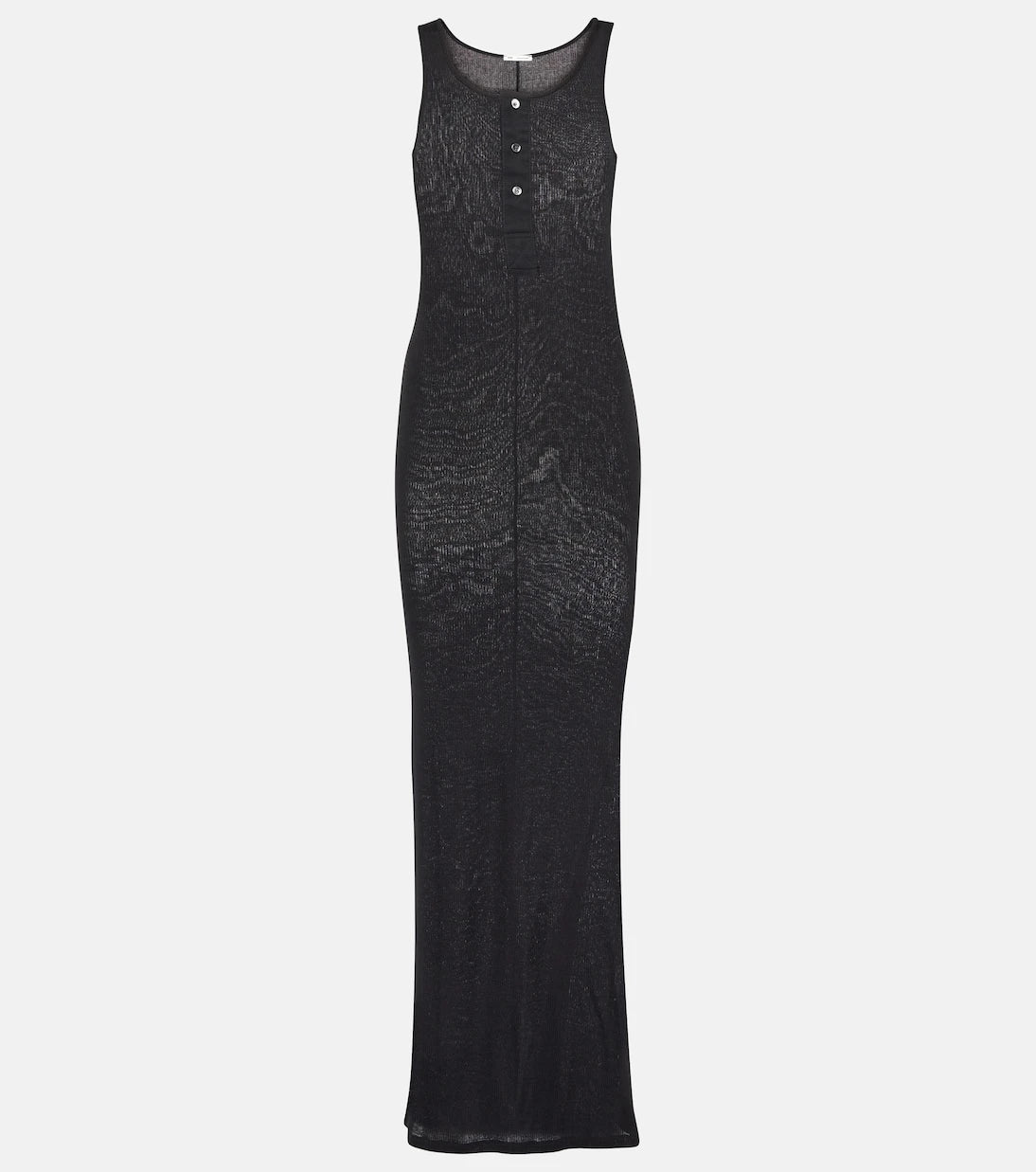 Ami Paris - Knitted cotton maxi dress