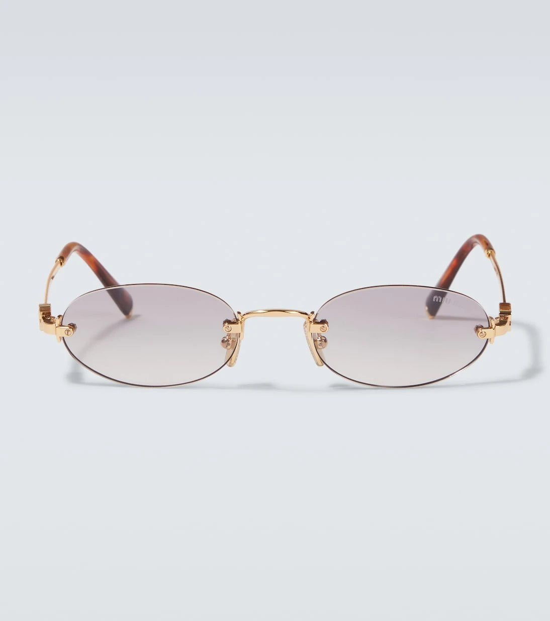 Miu Miu - Oval sunglasses