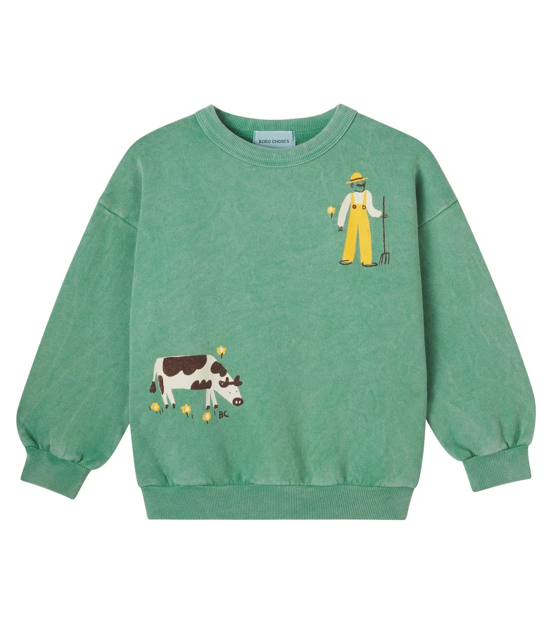 Bobo Choses - Farm Adventure cotton jersey sweatshirt