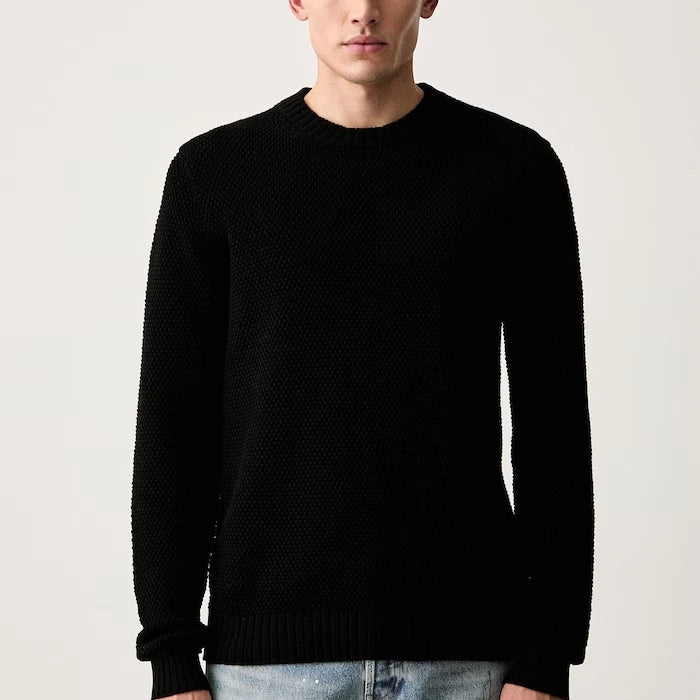 G-Star Erkek Pamuklu Kazak Honey comb structure r