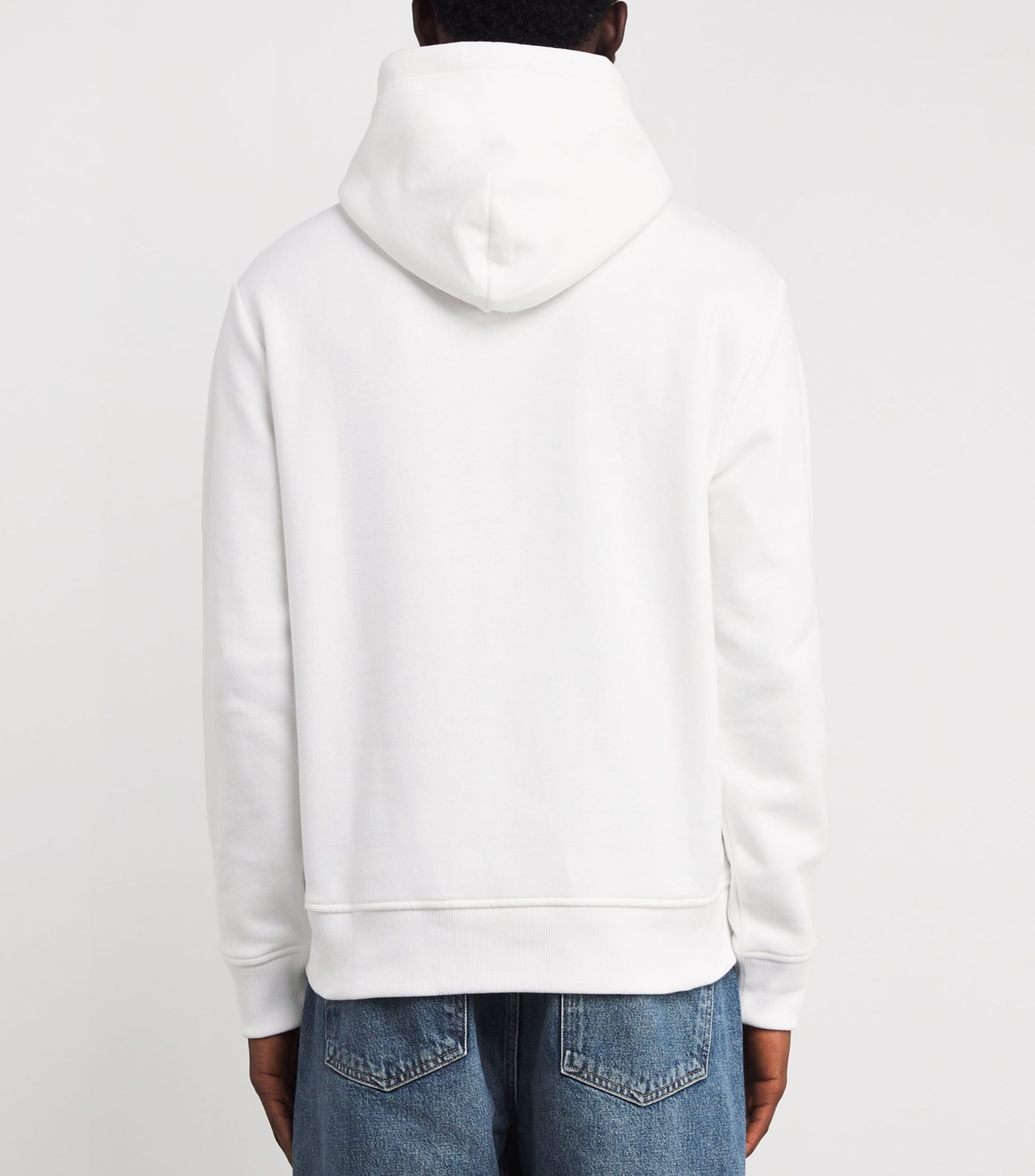 Polo Ralph Lauren White Cotton-Blend Varsity Hoodie