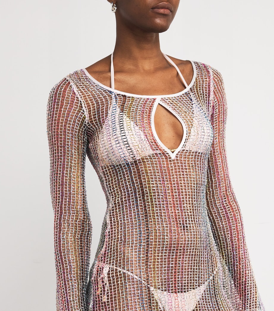 Multi Mesh Khloe Mini Dress