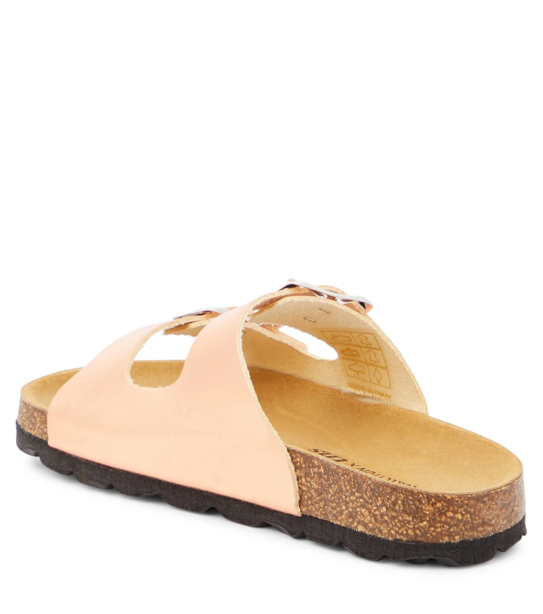 The New Society - Metallic leather sandals