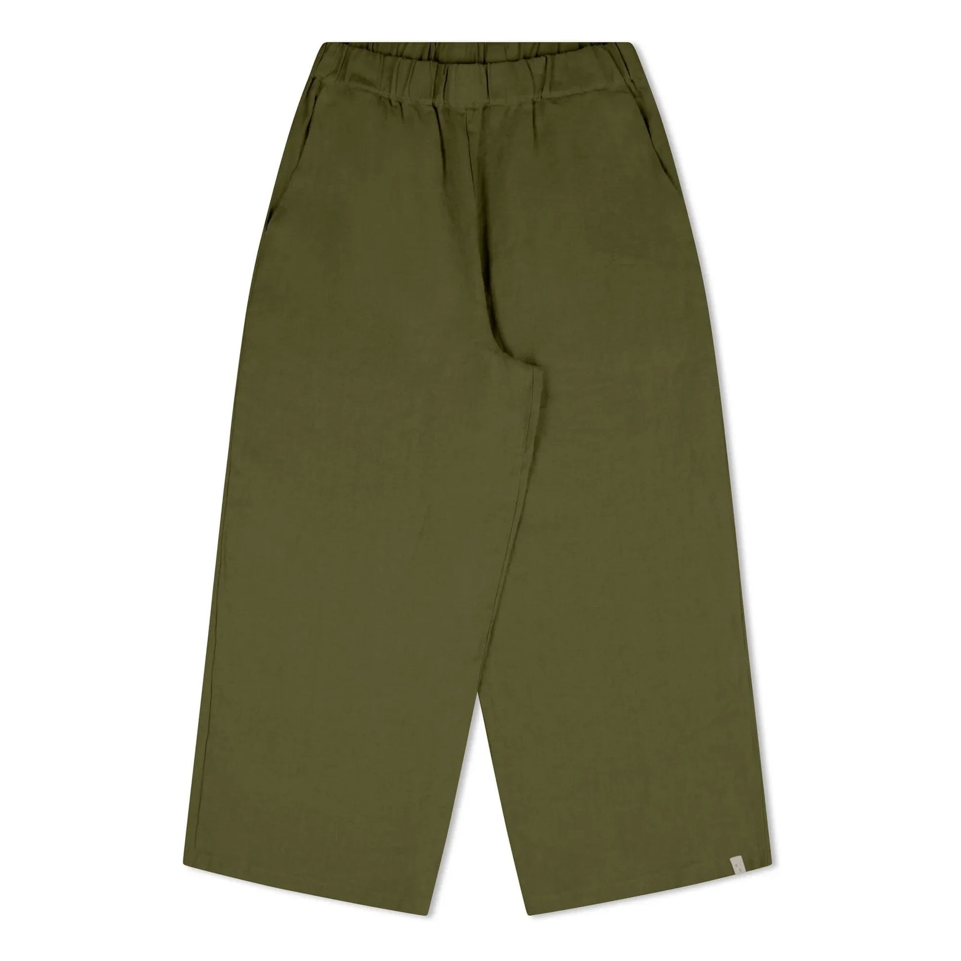 Matona - Linen pants | Olive