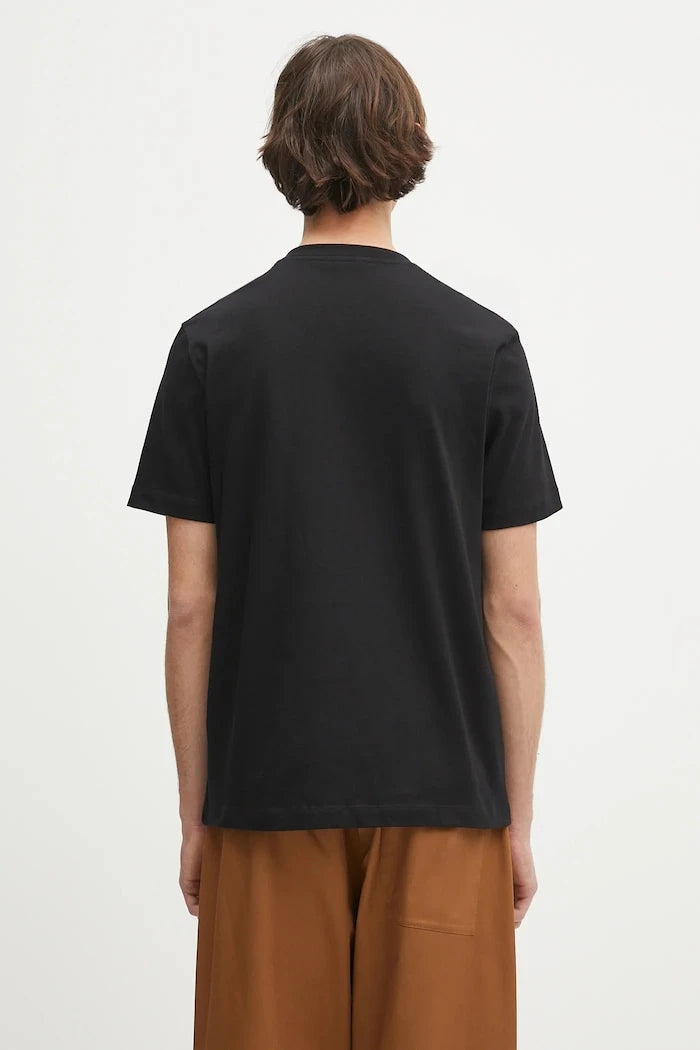 Helmut Lang EMBOSSED.TEE.ROUNDED Pamuk Tişört