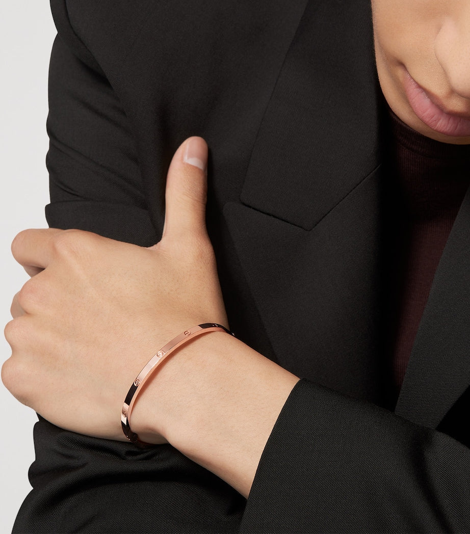 Small Rose Gold LOVE Bracelet