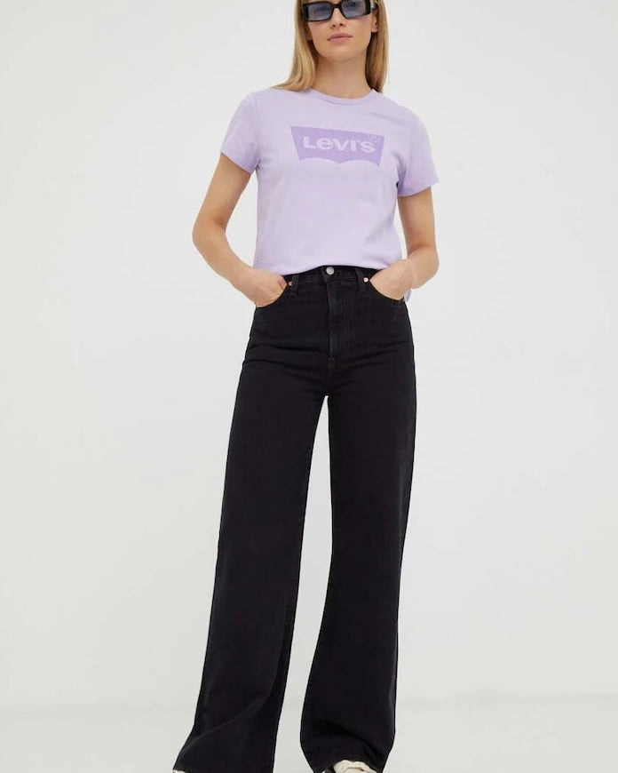 Levi's RIBCAGE WIDE LEG H223 Kot Pantolon