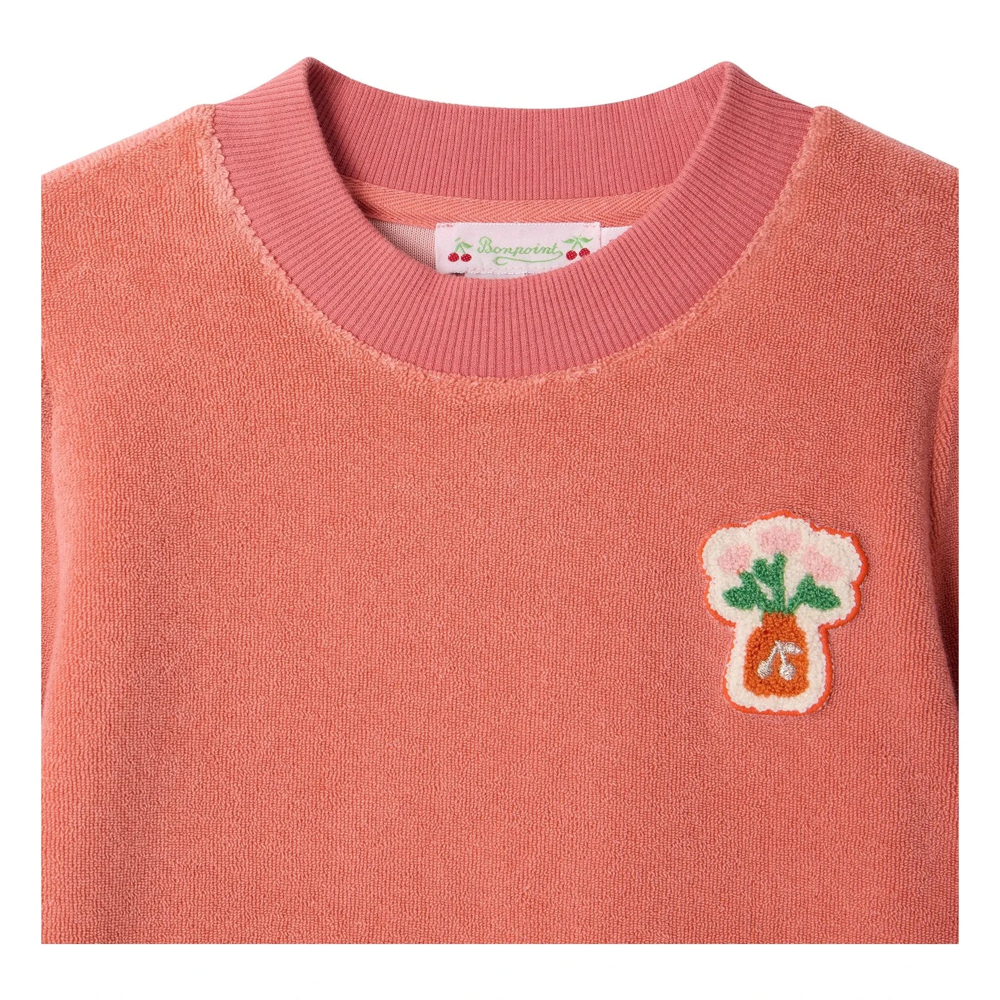 Bonpoint - Marceline organic cotton terry dress | Pink