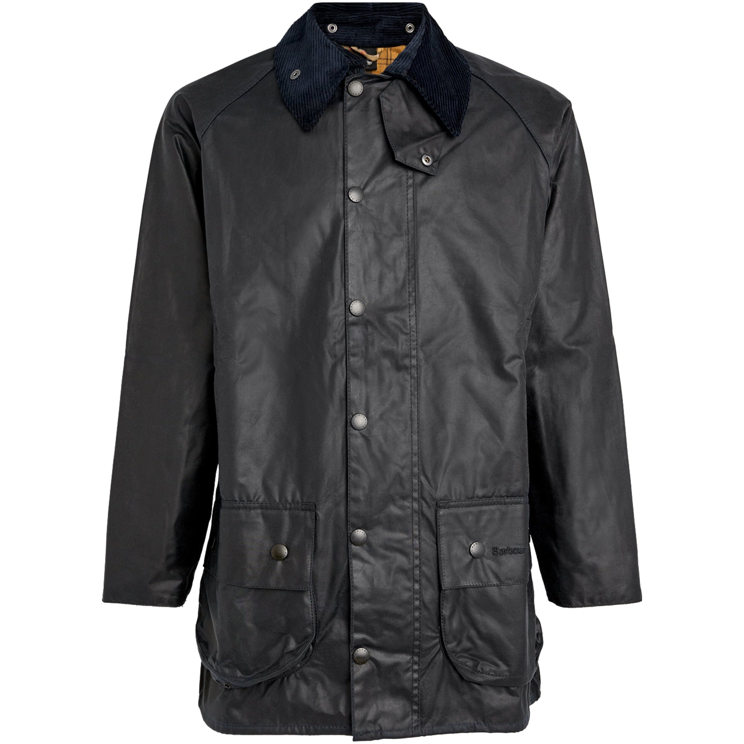 Navy Waxed Beaufort Jacket