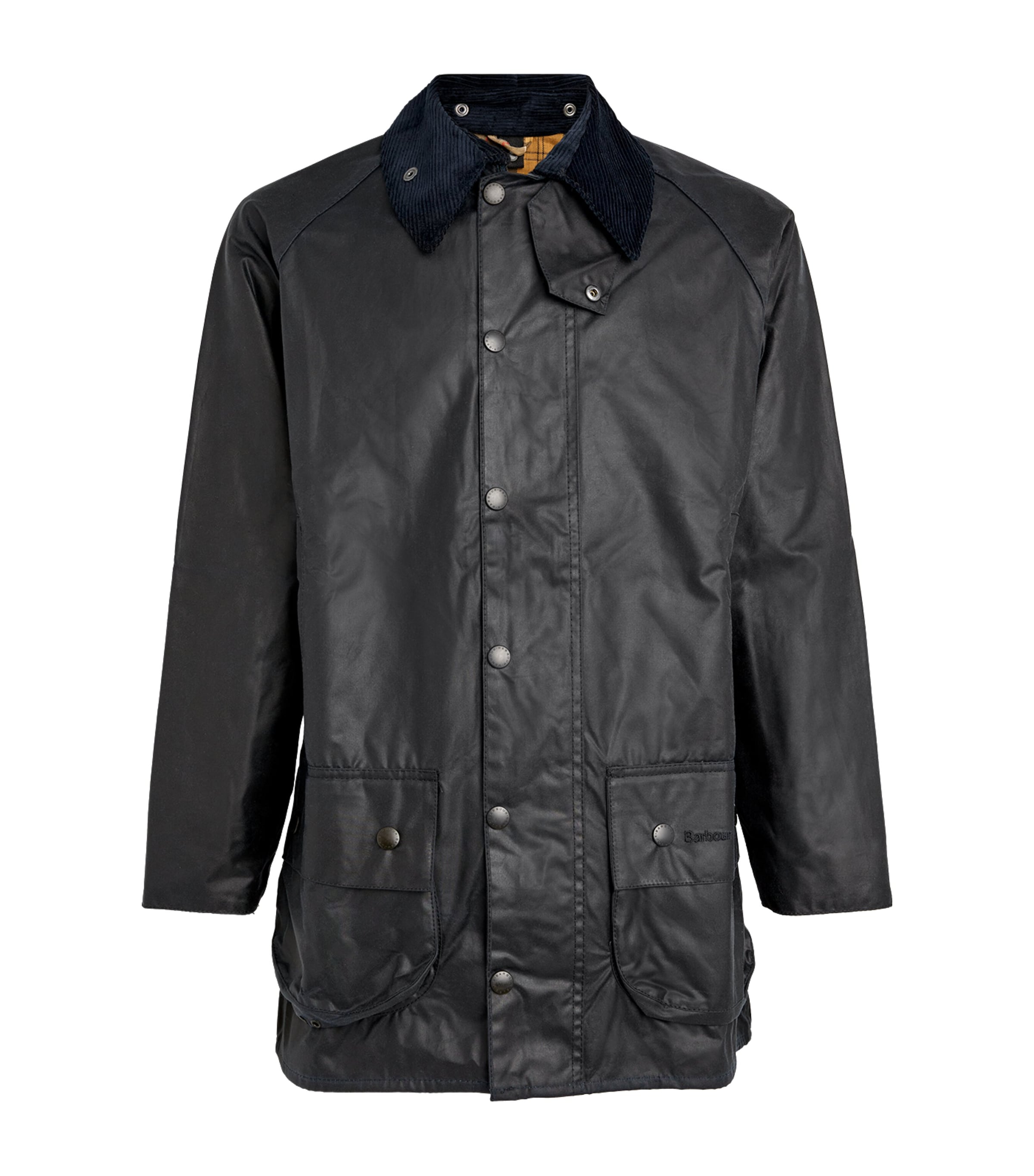 Navy Waxed Beaufort Jacket