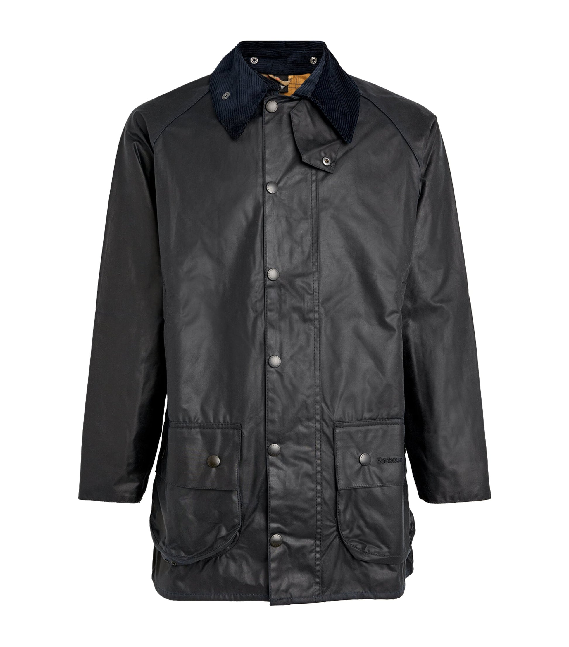 Navy Waxed Beaufort Jacket