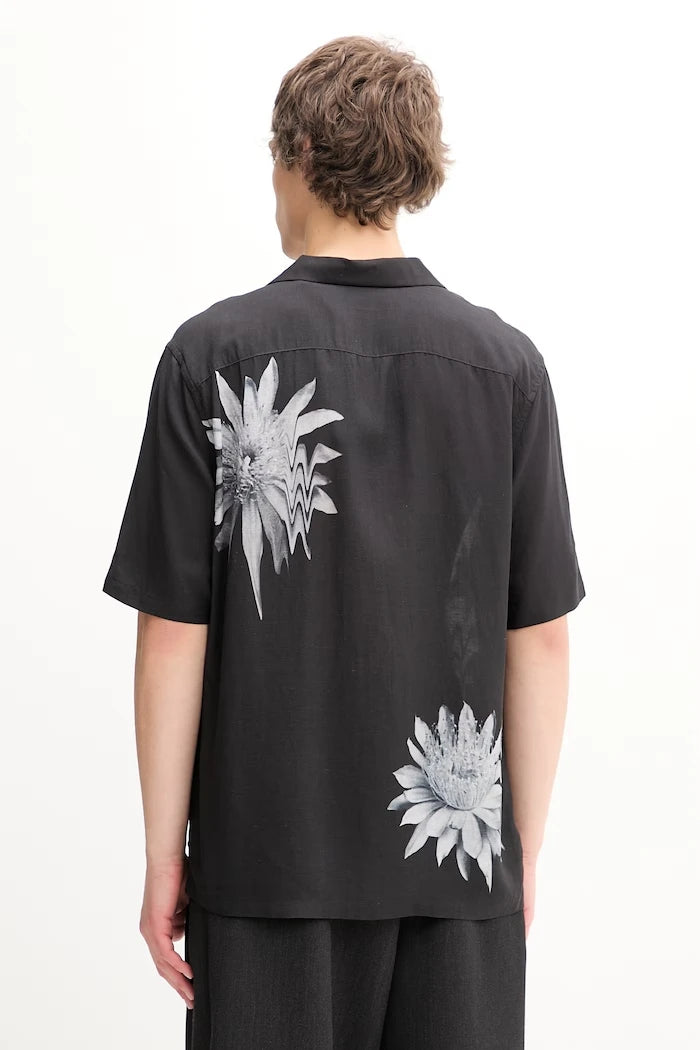 Риза с лен AllSaints FLORAZE