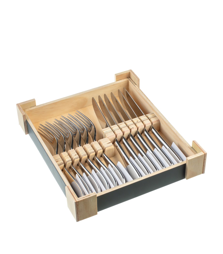 Charingworth Santol Stainless Steel Steak Knife and Fork Set