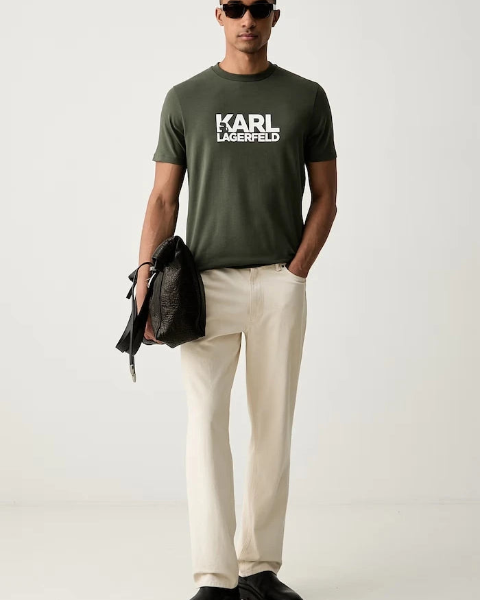 Karl Lagerfeld erkek pamuklu tişört