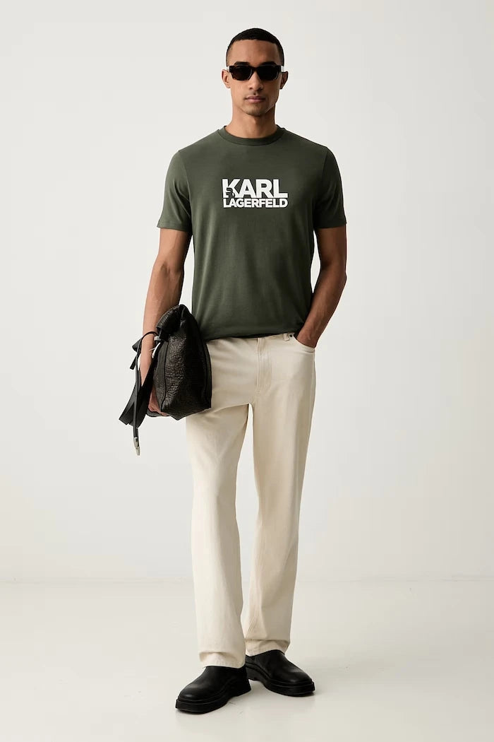 Karl Lagerfeld erkek pamuklu tişört
