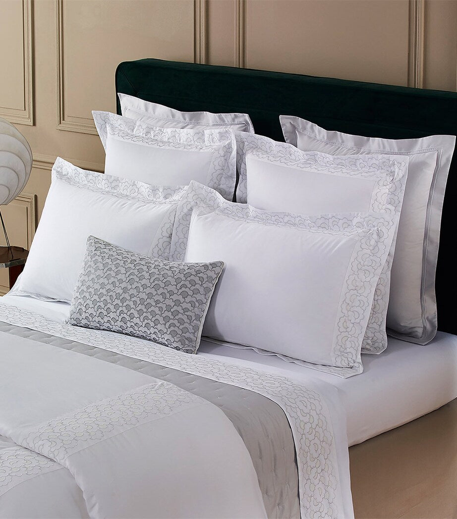 Festons Square Oxford Pillowcase (65cm x 65cm)