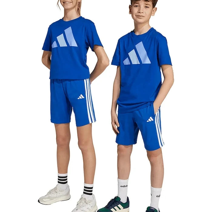 Детски памучен къс панталон adidas
