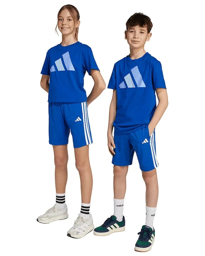 Детски памучен къс панталон adidas