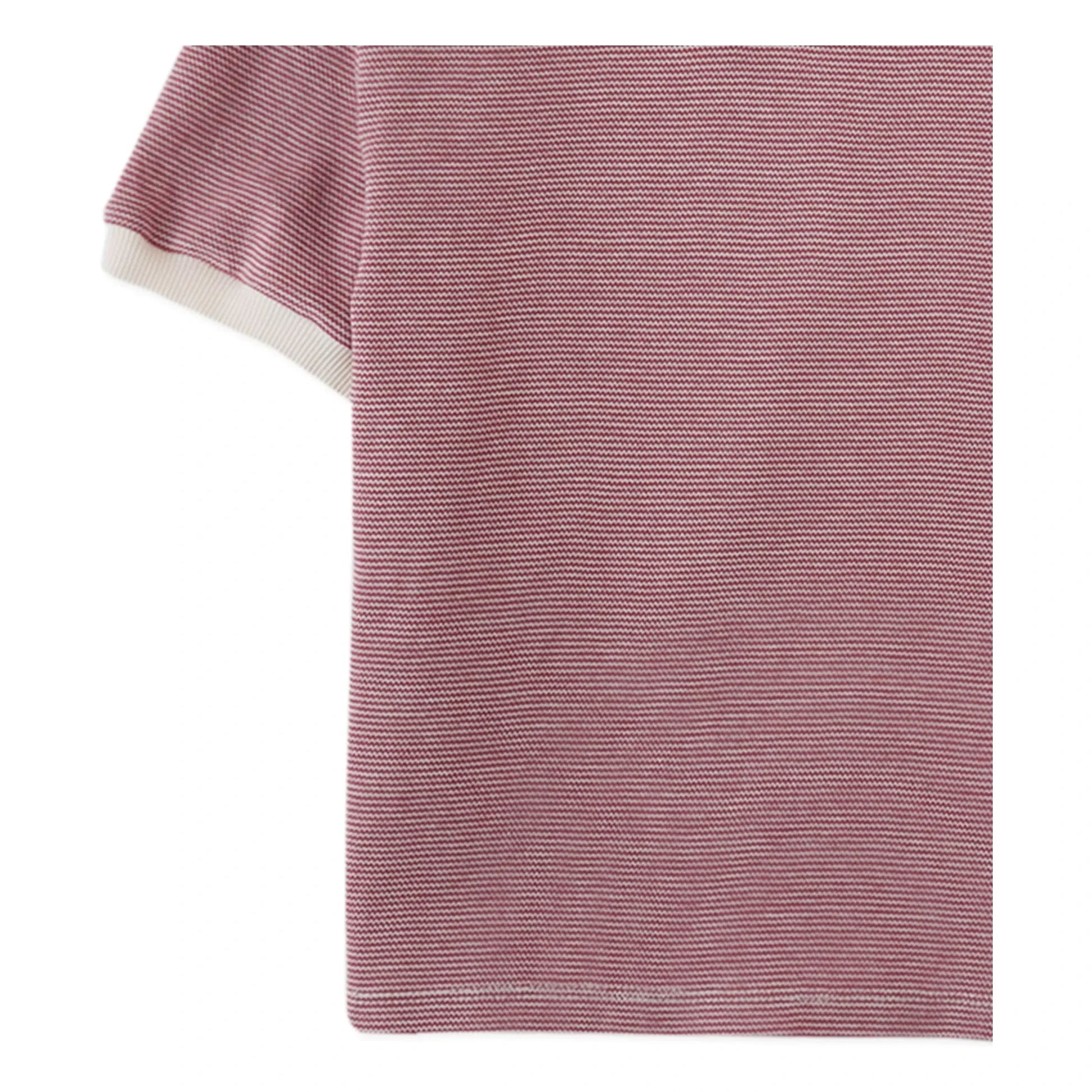 Gingersnaps - Alastor striped polo shirt | Burgundy