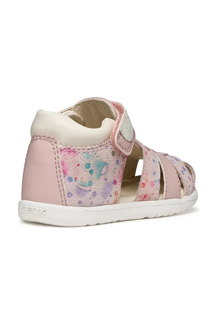 Детски сандали от кожа Geox SANDAL MACCHIA