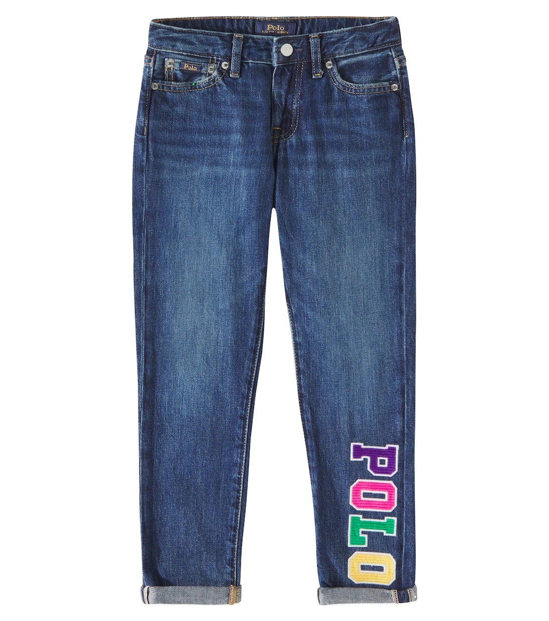 Polo Ralph Lauren Kids - Logo printed jeans