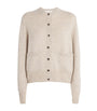 Donegal Cashmere Cardigan 006334 CREAM DN DNGL
